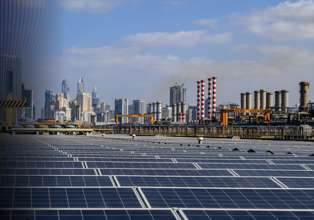 Solar Panels and Energy Infrastructure in Dubai