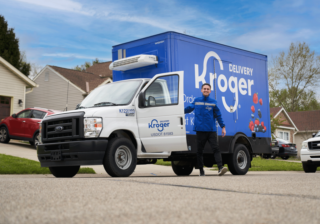 Kroger delivery van The Kroger Co.